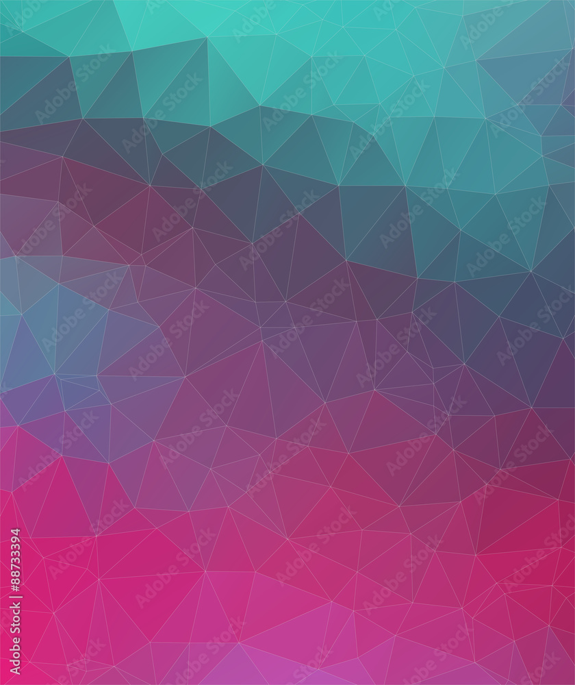 Obraz premium Abstract polygonal background.