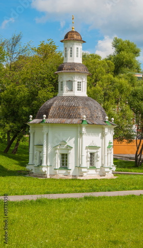 Chapel of the source of holy water in Sergiev Posad © allegro60