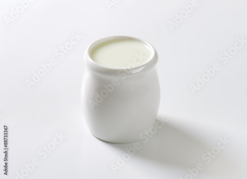 Cup of fresh milk