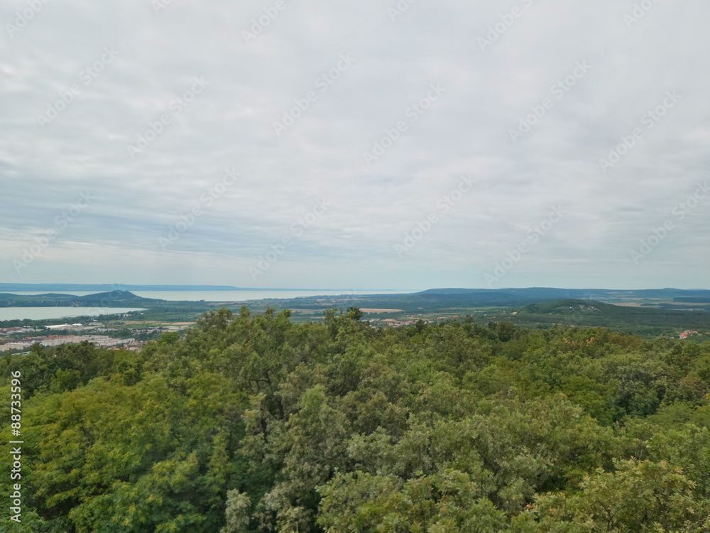 Balaton lake Hungary landscape Balaton lake Hungary landscape