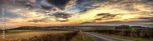 Panoramic Wolds © shaunwilkinson