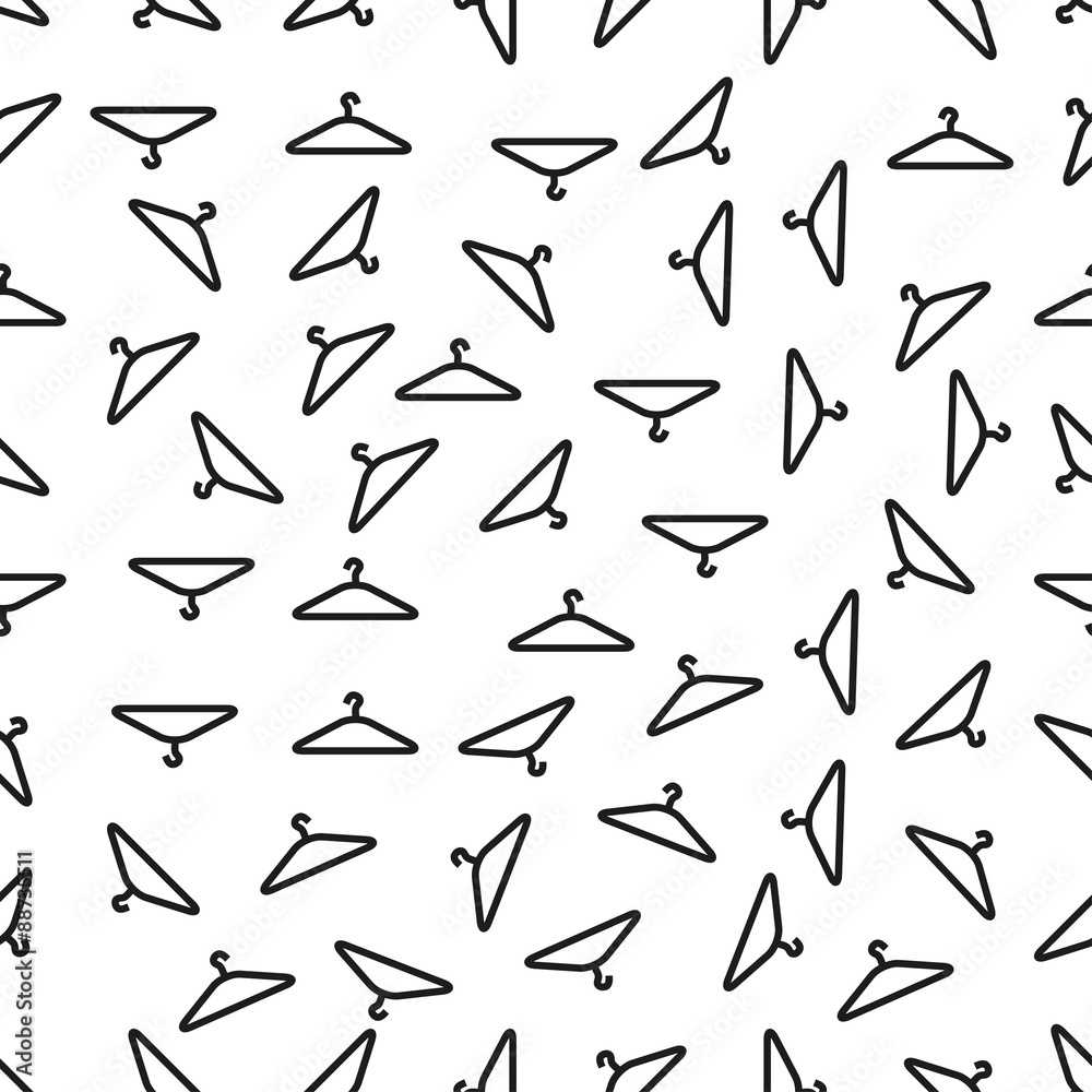 seamless pattern with hanger