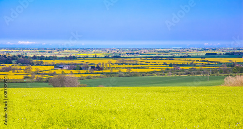 View from lincolnshire wolds