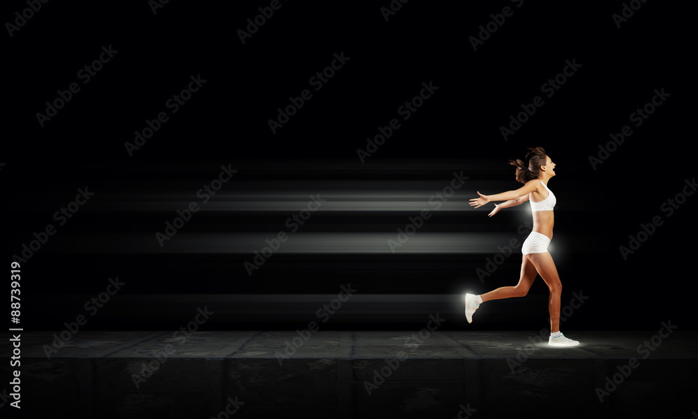 At full speed At full speed