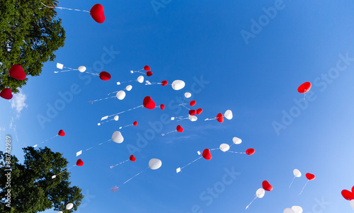 Ballon Herzen
