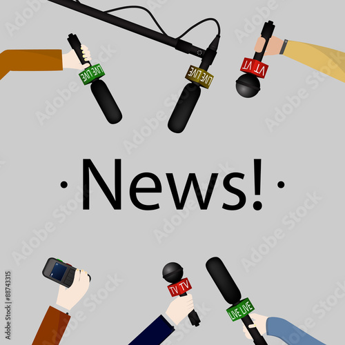 concept live news, reports, interviews