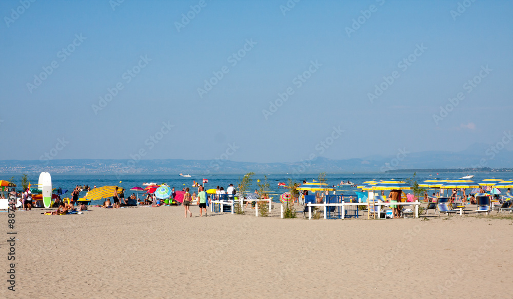 Plage de Sable d'Excenevex, Lac léman