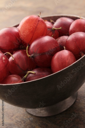 fresh gooseberries photo