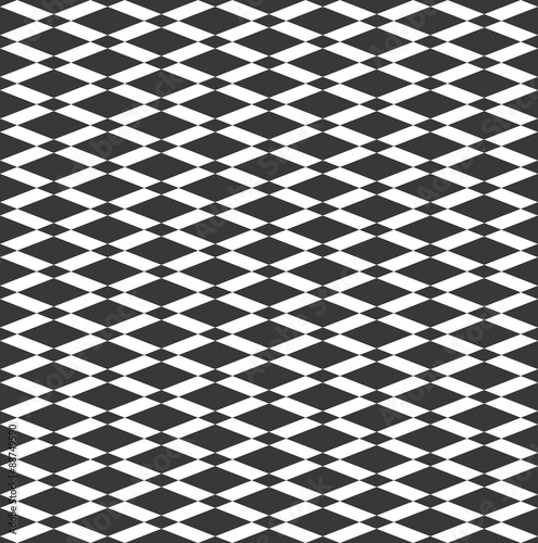 Abstract Background - Seamless Pattern with Rhombus