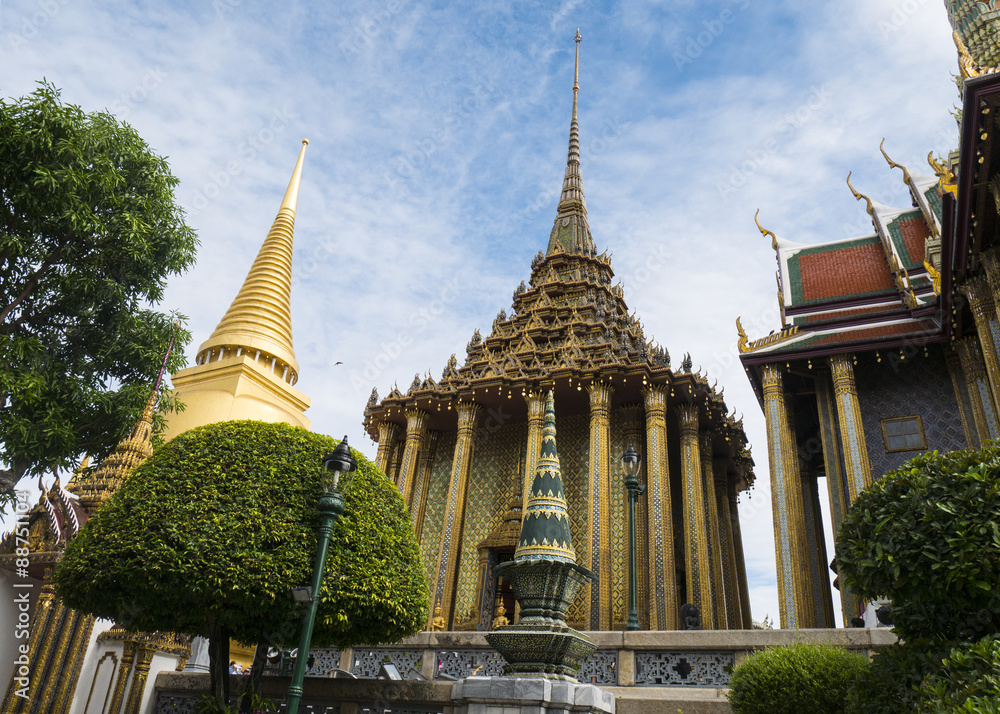 Naklejka premium Wat Phra Kaew 3