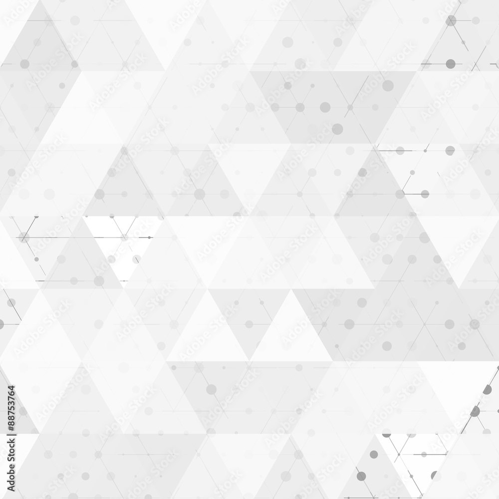 Fototapeta premium Vector background abstract polygon triangles. 