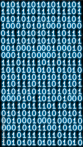 numbers mosaic background