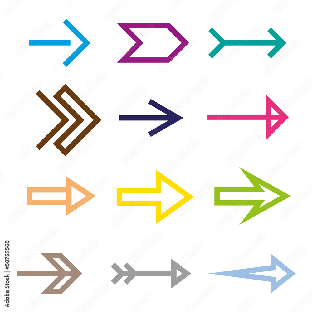 Vector arrows Vector arrows