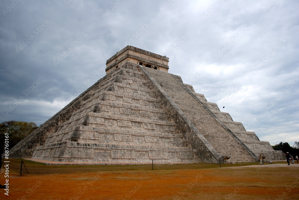 La piramide di Chichen Itza - Messico