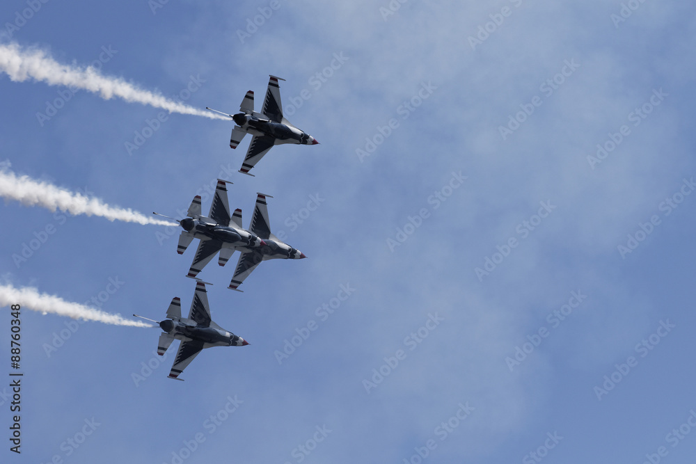USAF Thunderbirds. USAF Thunderbirds.