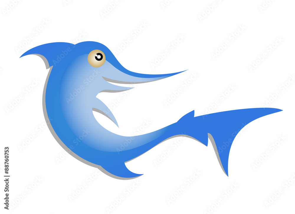 Obraz premium shark illustration