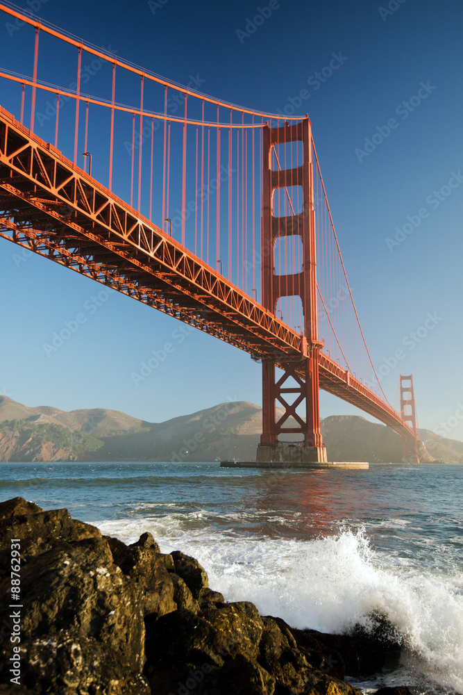 Naklejka premium Golden Gate Bridge (San Francisco, Kalifornien)