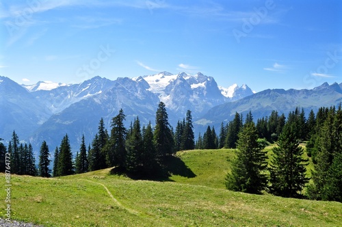 Hasliberg im Berner Oberland, Schweiz