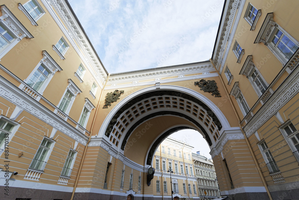 Street views of Saint Petersburg.