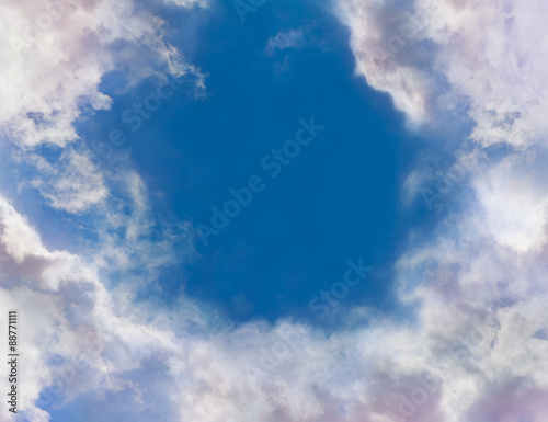 Beautiful cloud background