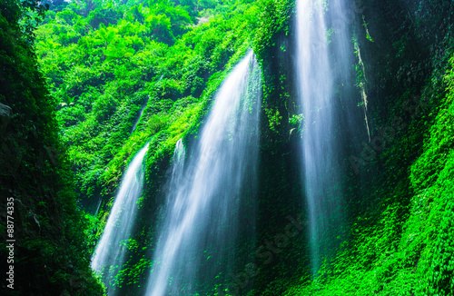 Waterfall in deep forest