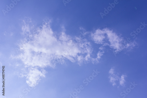 Beauty Clouds in blue sky background