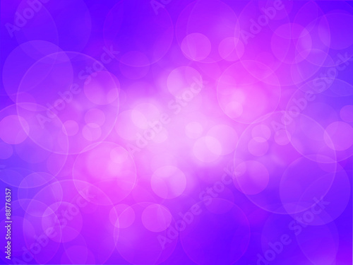Background blue, purple and pink bokeh effects