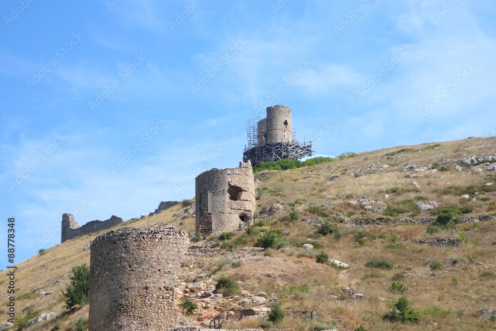 ruins - fortress in the territory of Balaklava