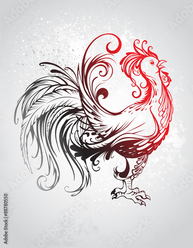 red rooster