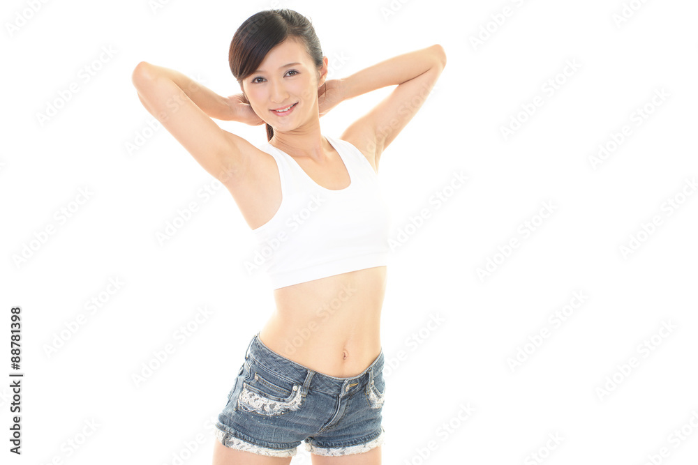 ダイエットに成功した女性 ダイエットに成功した女性