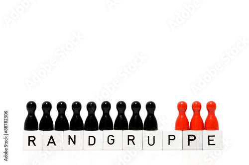 Soziale Randgruppe photo