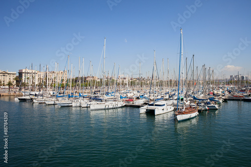 Port Vell Marina in Barcelona