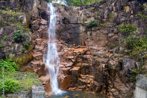 Falls cascade mountain tropical