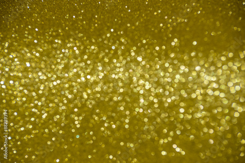 defocused abstract golden lights background