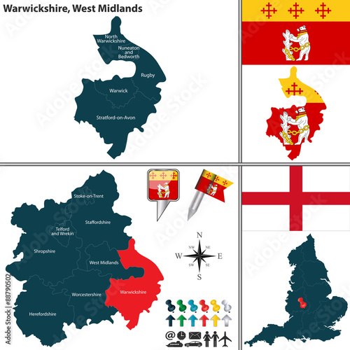 Warwickshire, West Midlands, UK