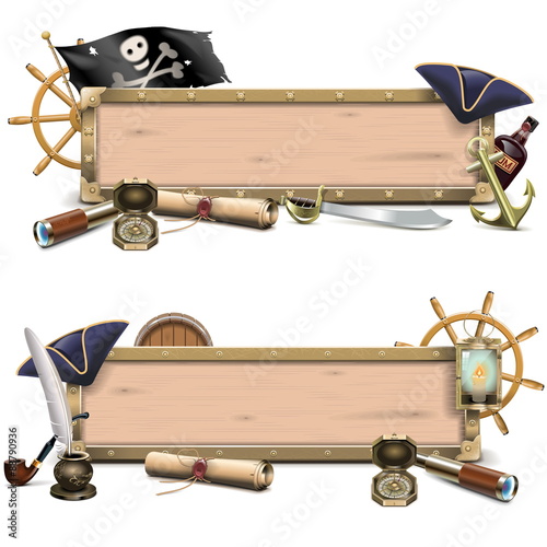 Vector Pirate Billboards