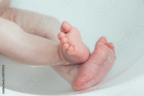 Newborn bathroom