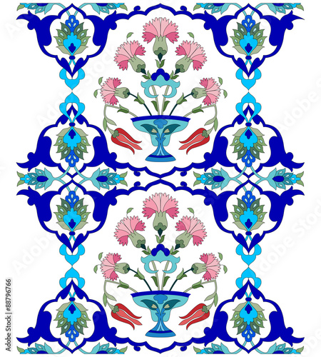 artistic ottoman pattern series seventy one version