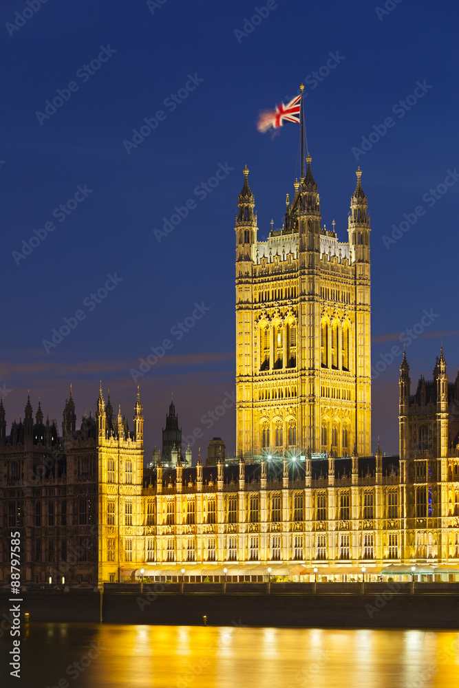 Fototapeta premium Palace of Westminster At Night