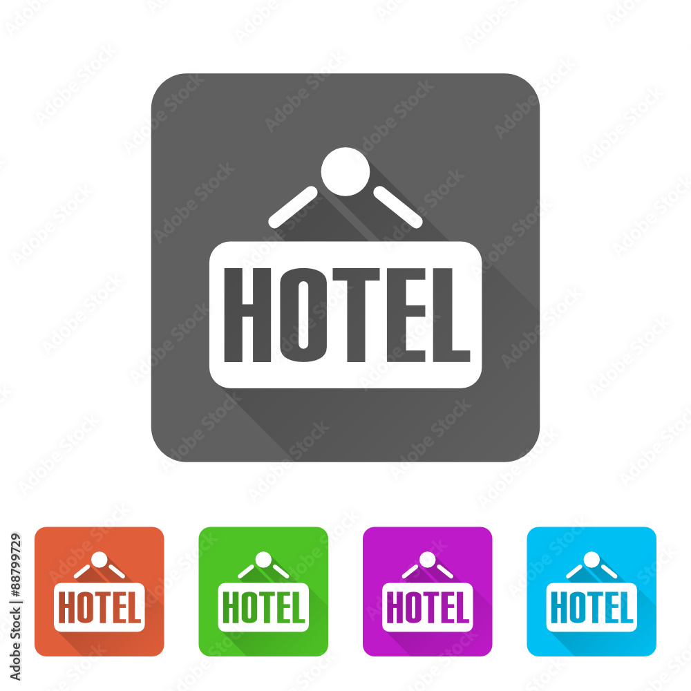 App Icon Long Shadow - 5 Colors App Icon Long Shadow - 5 Colors