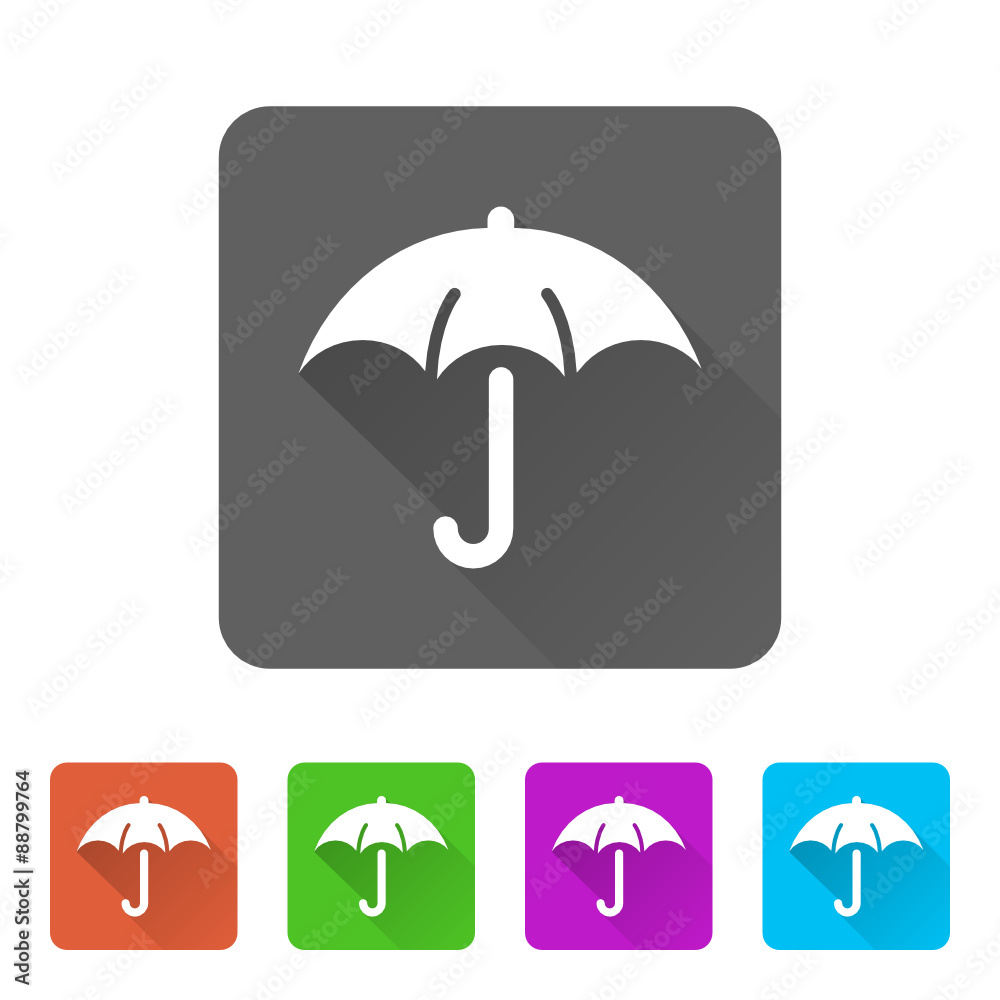 App Icon Long Shadow - 5 Colors App Icon Long Shadow - 5 Colors