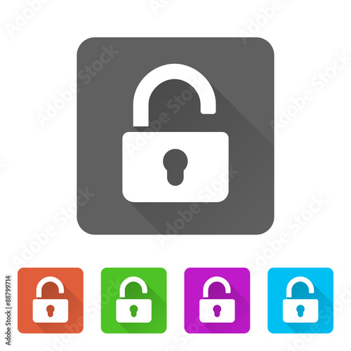 App Icon Long Shadow - 5 Colors
