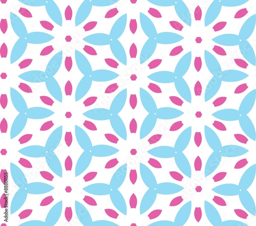 Multicolor geometric pattern in bright color