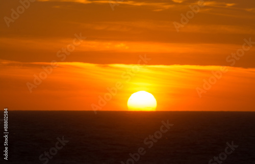 Fototapeta Naklejka Na Ścianę i Meble -  Sonnenuntergang in Dänemark