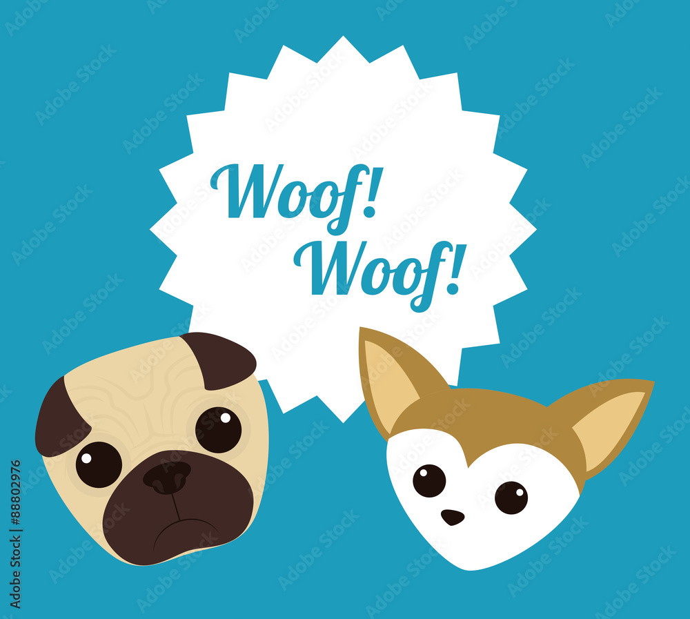 Fototapeta premium PetÂ´s love design
