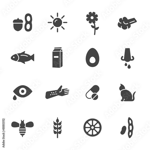 Allergy Icons