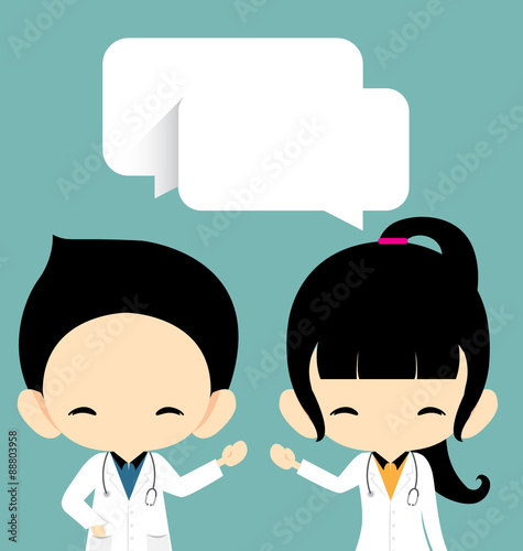 Doctors Vector Illustration