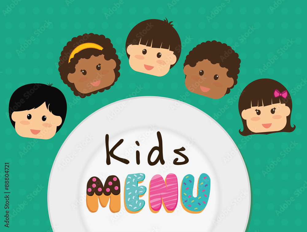 Kids Menu design Kids Menu design