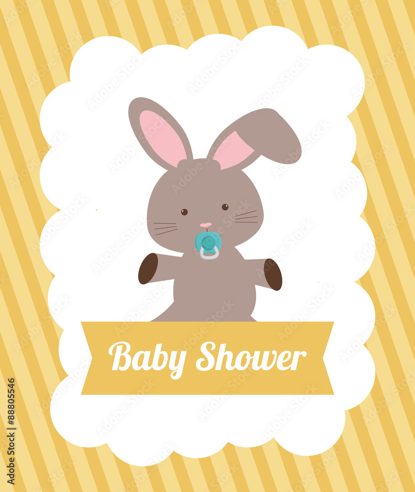 Obraz premium Baby Shower design