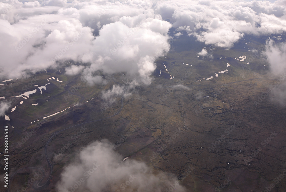 Luftbild: Island